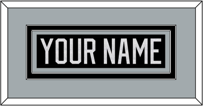 Los Angeles Nameplate - Home Black - Signature Tier 3