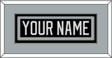 Los Angeles Nameplate - Home Black - Double Mat 3