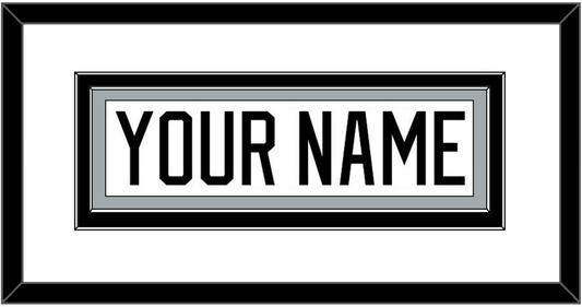 Los Angeles Nameplate - Road White - Signature Tier 1