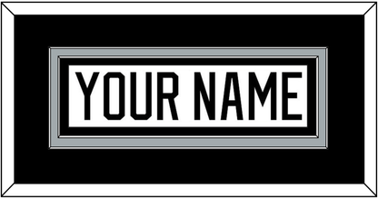 Los Angeles Nameplate - Road White - Signature Tier 2