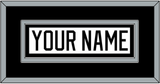 Los Angeles Nameplate - Road White - Double Mat 2