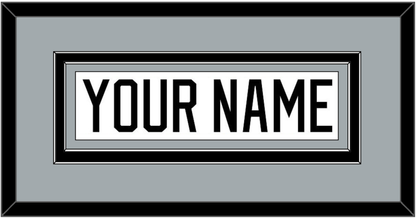 Los Angeles Nameplate - Road White - Signature Tier 3