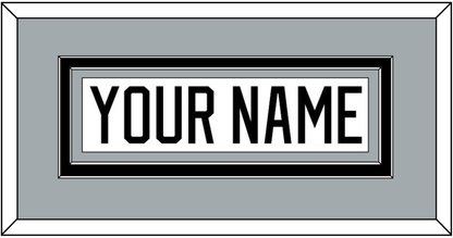 Los Angeles Nameplate - Road White - Signature Tier 3