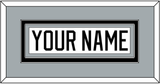 Los Angeles Nameplate - Road White - Double Mat 3