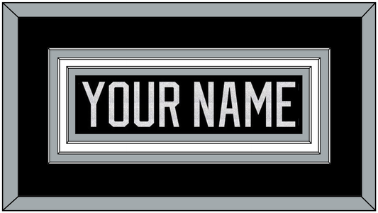 Los Angeles Nameplate - Home Black - Premier Tier 1