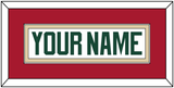 Minnesota Nameplate - Road White - Single Mat 3