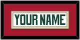 Minnesota Nameplate - Road White - Single Mat 3