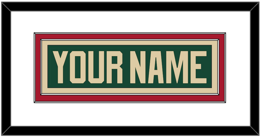 Minnesota Nameplate - Home Green - Signature Tier 1