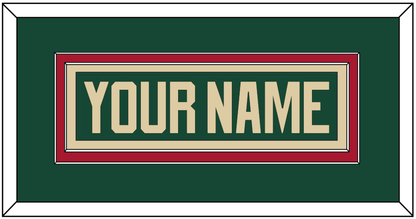 Minnesota Nameplate - Home Green - Signature Tier 2