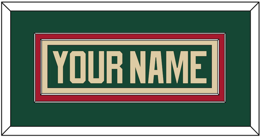 Minnesota Nameplate - Home Green - Signature Tier 2