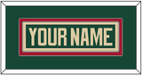 Minnesota Nameplate - Home Green - Double Mat 2