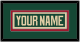 Minnesota Nameplate - Home Green - Double Mat 2