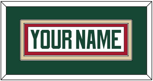 Minnesota Nameplate - Road White - Signature Tier 2