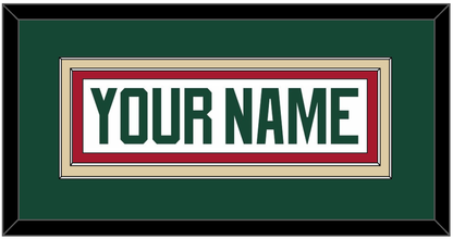 Minnesota Nameplate - Road White - Signature Tier 2