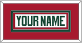 Minnesota Nameplate - Road White - Double Mat 3