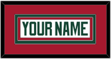 Minnesota Nameplate - Road White - Double Mat 3