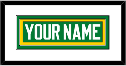 Minnesota Nameplate - Alternate Green - Signature Tier 1