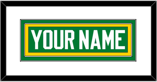 Minnesota Nameplate - Alternate Green - Signature Tier 1