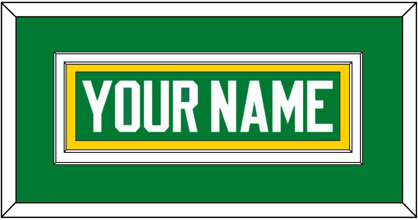 Minnesota Nameplate - Alternate Green - Signature Tier 2