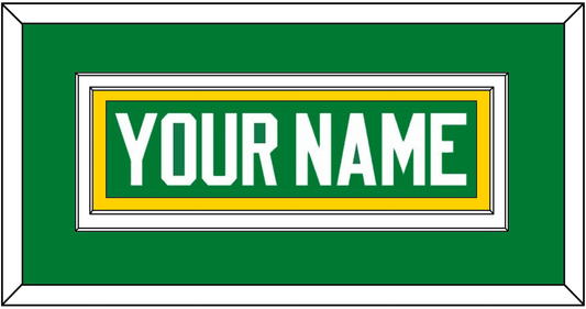 Minnesota Nameplate - Alternate Green - Signature Tier 2