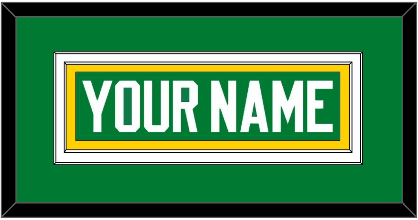 Minnesota Nameplate - Alternate Green - Signature Tier 2