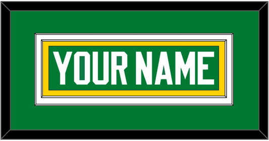 Minnesota Nameplate - Alternate Green - Signature Tier 2