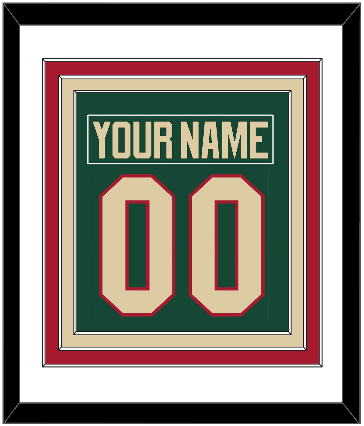 Minnesota Nameplate & Full-Size Number - Combined