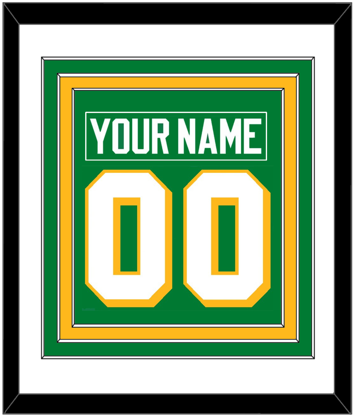 Minnesota Nameplate & Full-Size Number - Combined