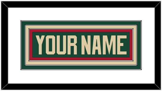 Minnesota Nameplate - Home Green - Premier Tier 1