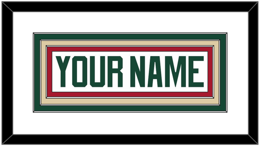 Minnesota Nameplate - Road White - Premier Tier 1