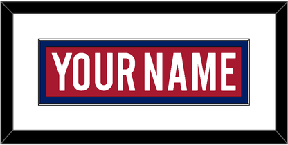 Montreal Nameplate - Road/Home Red (1997-2007) - Essential Tier 1