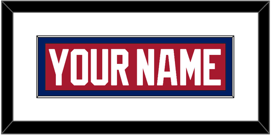 Montreal Nameplate - Road Red (1984-1997) - Essential Tier 1