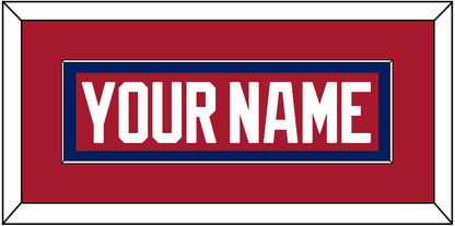 Montreal Nameplate - Road Red (1984-1997) - Essential Tier 2