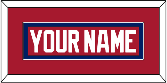 Montreal Nameplate - Road Red (1984-1997) - Essential Tier 2