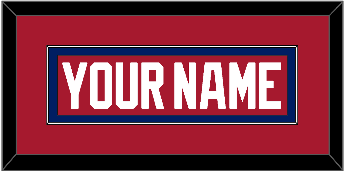 Montreal Nameplate - Road Red (1984-1997) - Essential Tier 2