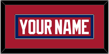Montreal Nameplate - Road Red (1984-1997) - Essential Tier 2
