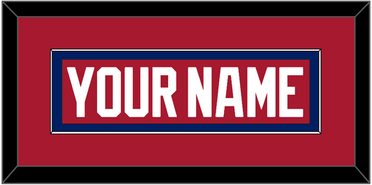 Montreal Nameplate - Road Red (1984-1997) - Essential Tier 2