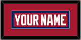 Montreal Nameplate - Road Red (1984-1997) - Single Mat 2