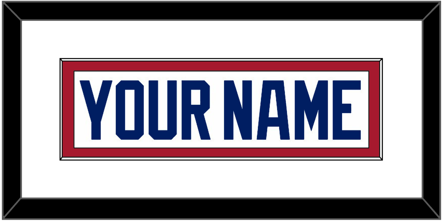 Montreal Nameplate - Home White (1984-1997) - Essential Tier 1