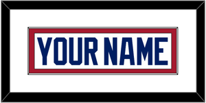 Montreal Nameplate - Home White (1984-1997) - Single Mat 1