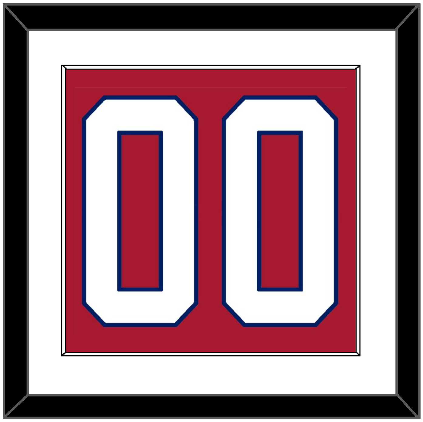 Montreal Number (Back) - Home Red - Essential Tier 1