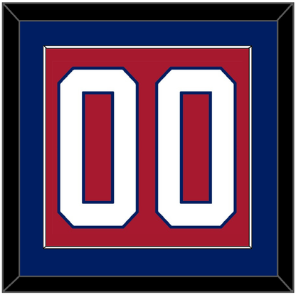 Montreal Number (Back) - Home Red - Essential Tier 2
