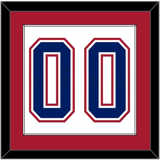 Montreal Number (Back) - Road White - Essential Tier 1