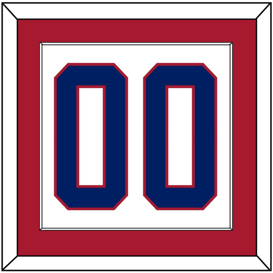 Montreal Number (Back) - Home White (1984-1997) - Essential Tier 1