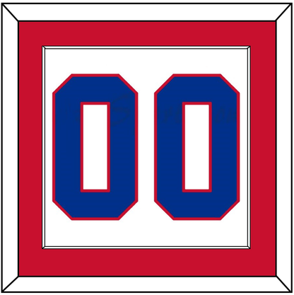 Montreal Number (Back) - Home White (1966-1970) - Essential Tier 1
