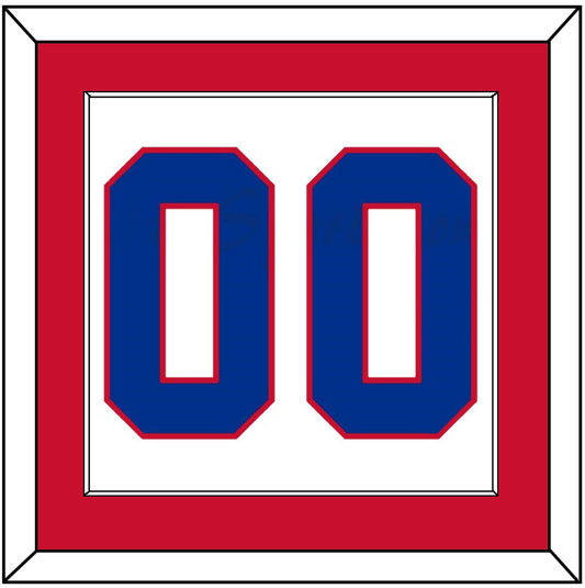 Montreal Number (Back) - Home White (1977-1984) - Essential Tier 1