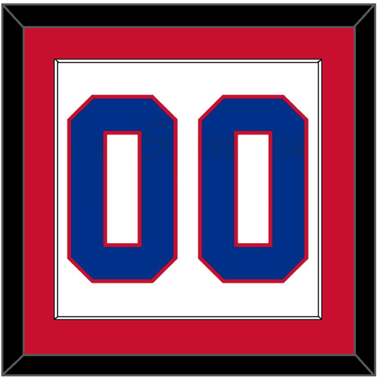 Montreal Number (Back) - Home White (1977-1984) - Essential Tier 1