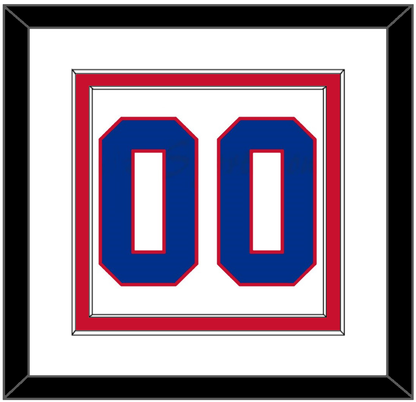 Montreal Number (Back) - Road White (1966-1970) - Signature Tier 1