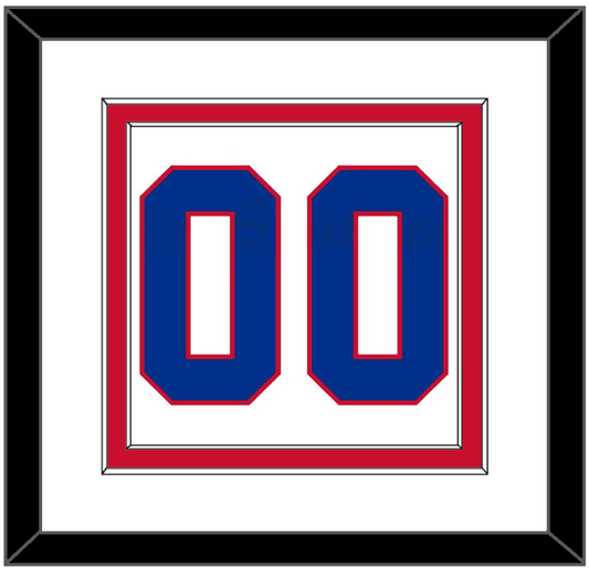 Montreal Number (Back) - Home White (1977-1984) - Signature Tier 1