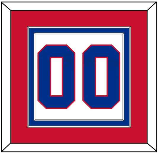 Montreal Number (Back) - Home White (1970-1977) - Signature Tier 2